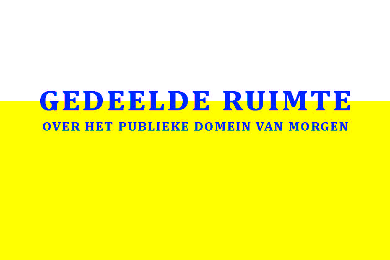 Cover gedeelde ruimte publicatie