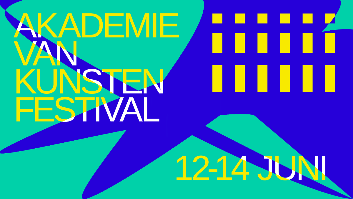 Banner Akademie van Kunsten Festival